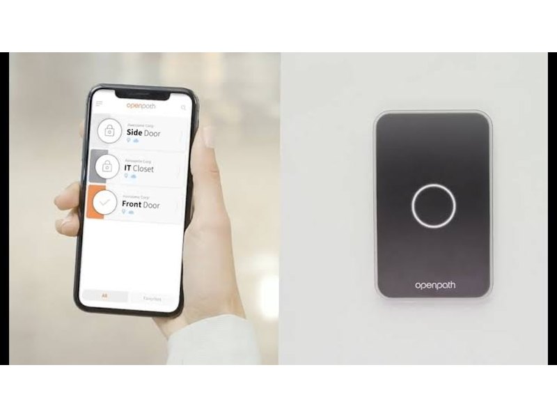 Avigilon Alta Access cloud-native mobile-first door access control reader installed by Michigan Security Systems across Michigan, Ohio and Indiana