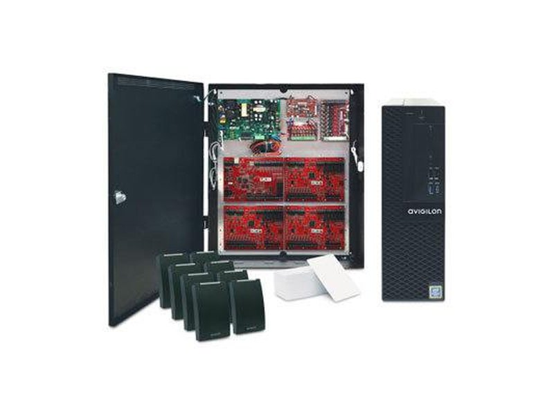 Avigilon Unity Access on-premise door access control reader and controller installation by Michigan Security Systems across Michigan, Ohio and Indiana