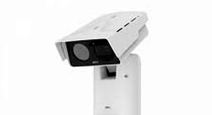 Axis Communications network camera managed by AXIS Camera Station Pro with integrated access control, intercom and mobile app - configured by Michigan Security Systems across Michigan, Ohio and Indiana