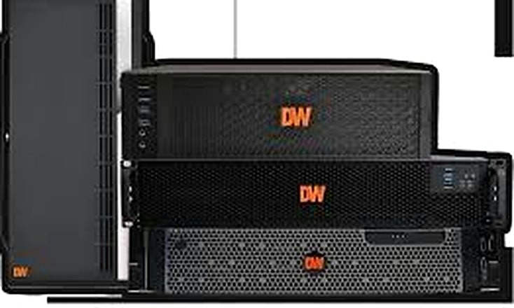 Digital Watchdog Blackjack NVR servers and recording appliances shown together — installed and configured by Michigan Security Systems across Michigan, Ohio and Indiana