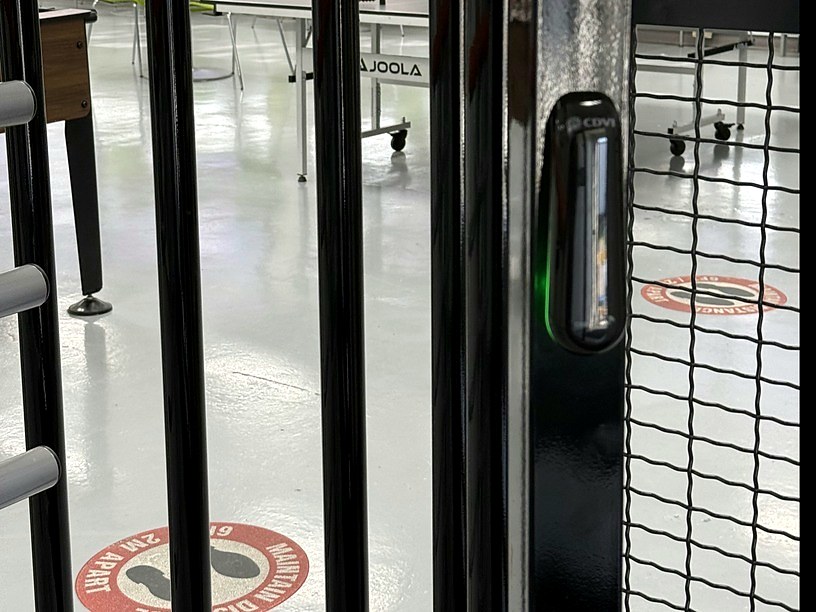 Full height turnstile and access control Michigan — Michigan Security Systems