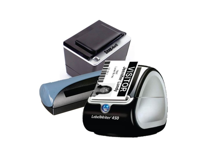 Front desk visitor check-in using HID visitor management software - HID Global installation by Michigan Security Systems, authorized HID Global dealer serving Michigan, Ohio and Indiana