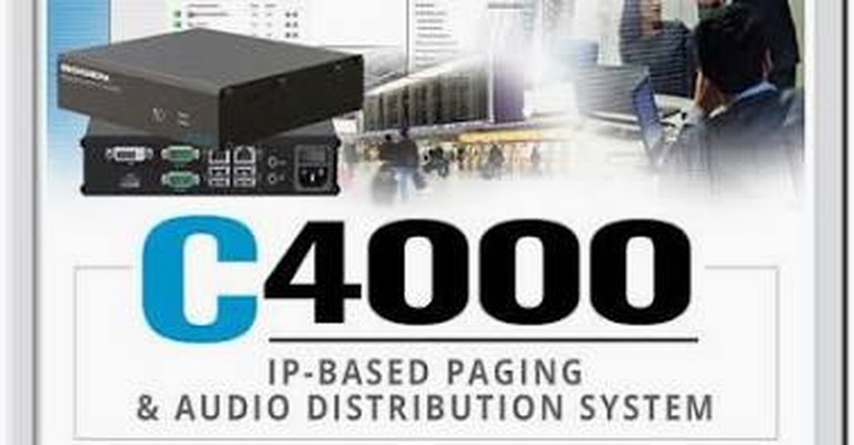 Bogen Nyquist C4000 IP-based paging and audio distribution system - Bogen Nyquist C4000 installed by Michigan Security Systems, authorized Bogen dealer serving Michigan, Ohio and Indiana