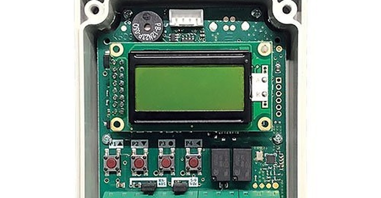 CDVI RADIUM and RADIUM AES wireless access control controller with LCD display - CDVI wireless access control installation by Michigan Security Systems, authorized CDVI dealer serving Michigan, Ohio and Indiana