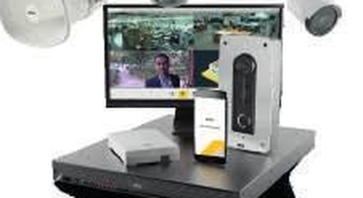 Axis Communications access control with native AXIS Camera Station VMS integration - cameras, recorder and door entry installed by Michigan Security Systems across Michigan, Ohio and Indiana