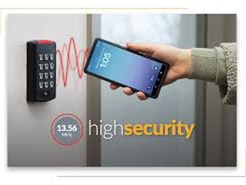 PDK Red High-Security Access Control Reader — OSDP Encrypted Mobile Credentials NDAA Compliant Michigan Security Systems