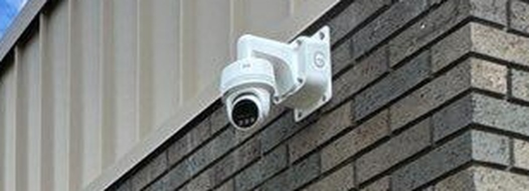 Dome security camera installation at New Baltimore City Hall — Michigan Security Systems