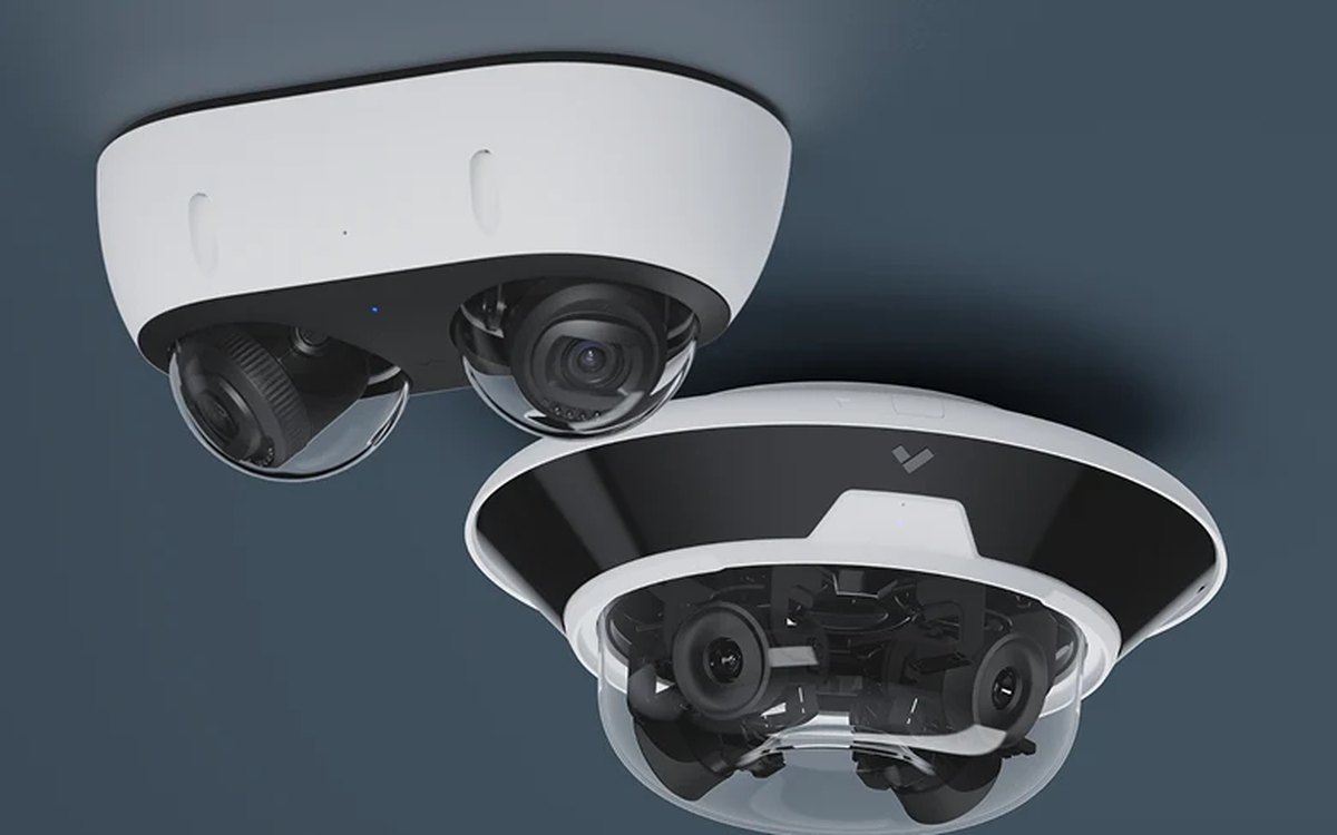 Verkada cloud-managed dome security cameras — installed by Michigan Security Systems, authorized Verkada dealer