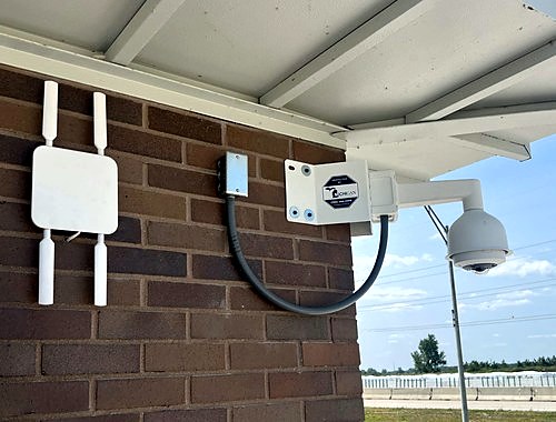 Thermal and night-vision camera with wireless bridge — Michigan Security Systems