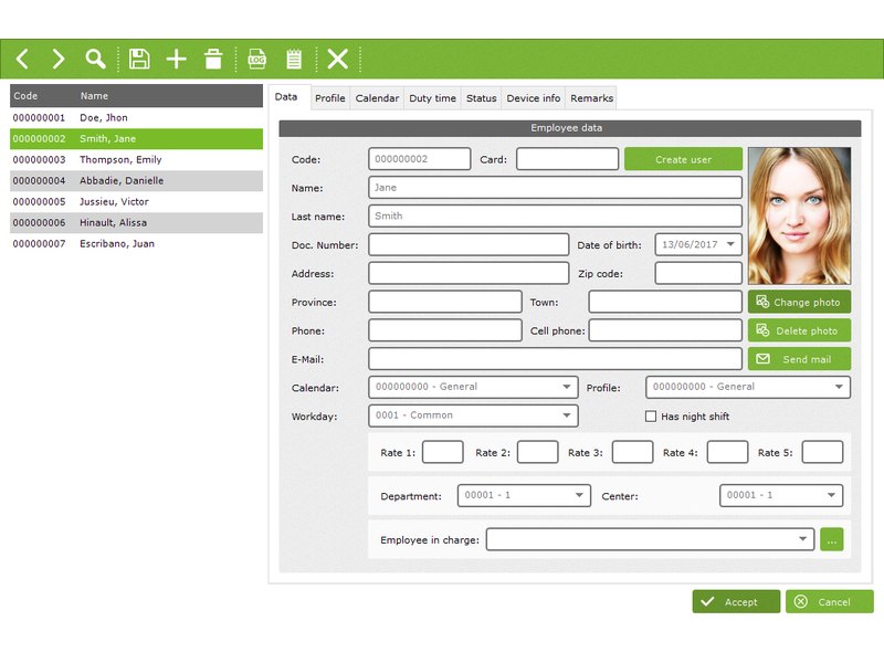 ZKTeco access control management software dashboard - deployed by Michigan Security Systems, authorized ZKTeco dealer serving Michigan, Ohio and Indiana